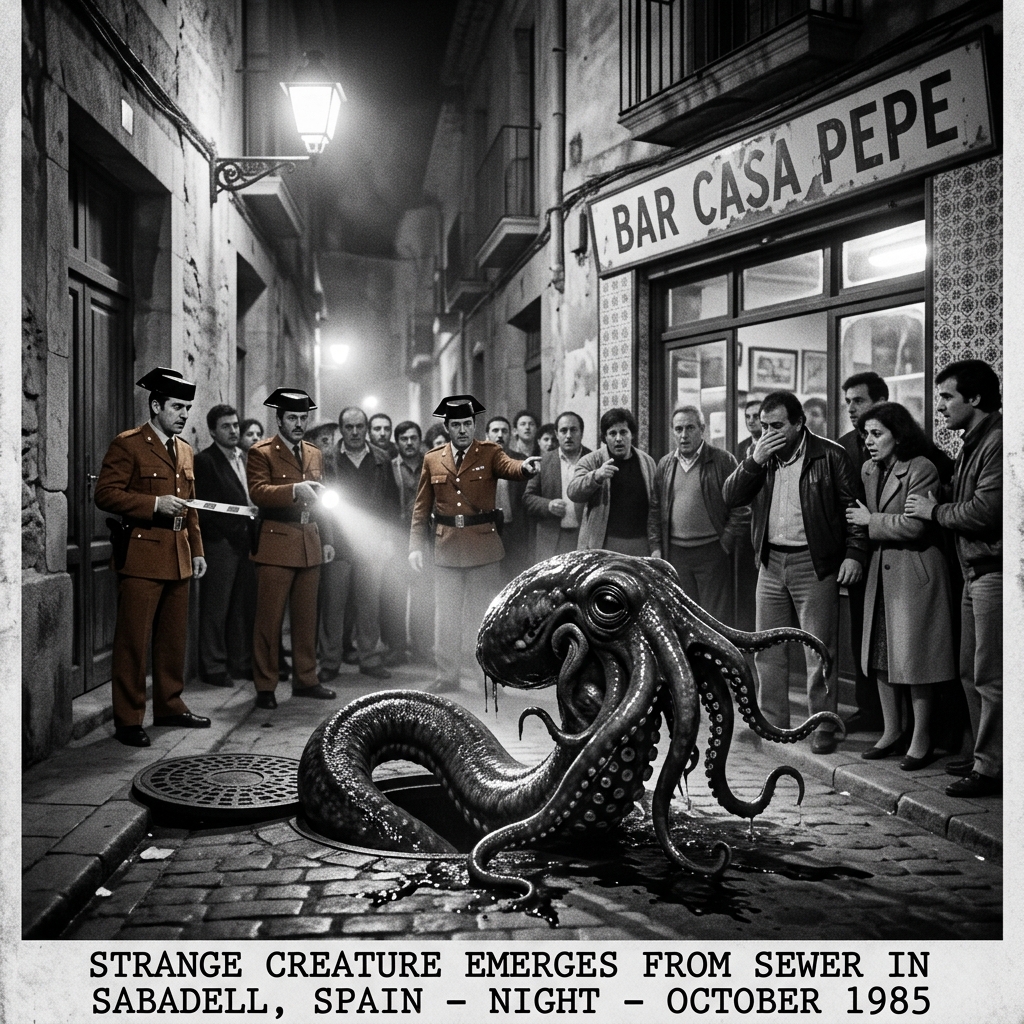 Sewer Monster of Sabadell 1981